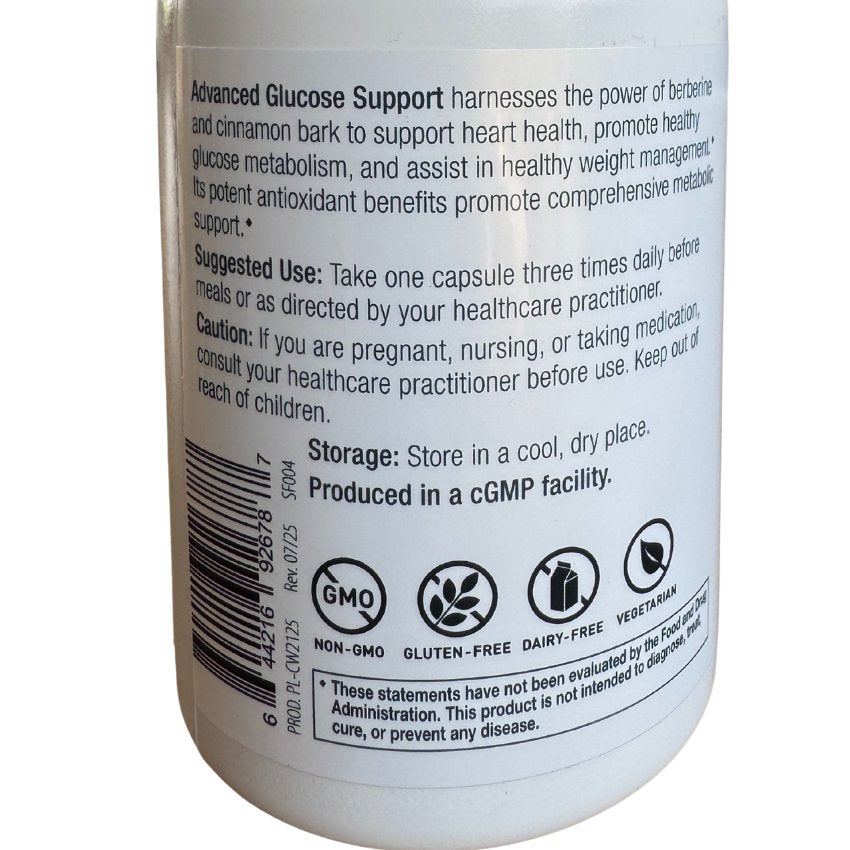 Advanced Glucose Support (Berberine) 90caps