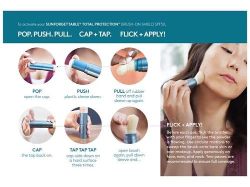 SPF 50 Multipack Brush on