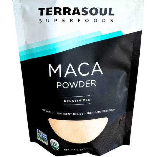 Terrasoul SuperFoods Organic Maca Powder – Gelatinized, 6oz Superfood