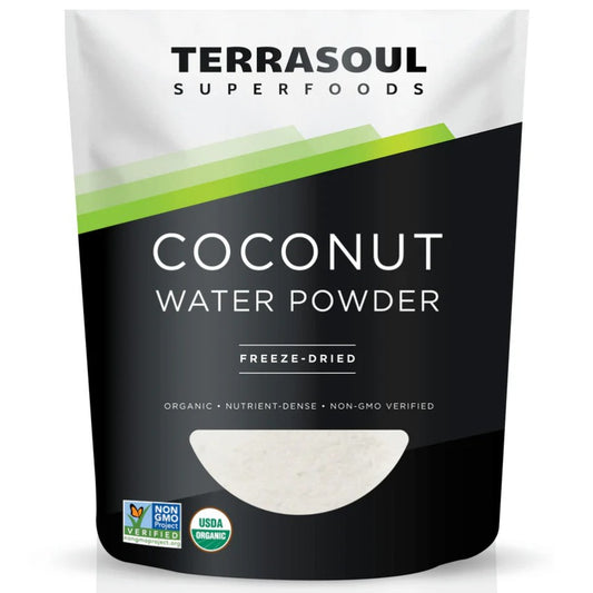 Terrasoul SuperFoods Organic Coconut Water Powder – Freeze-Dried, 16oz
